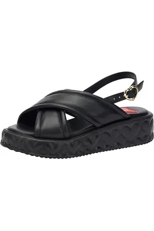 Moschino Damen Ja16325i0iie0000 Sandale, , 35 EU