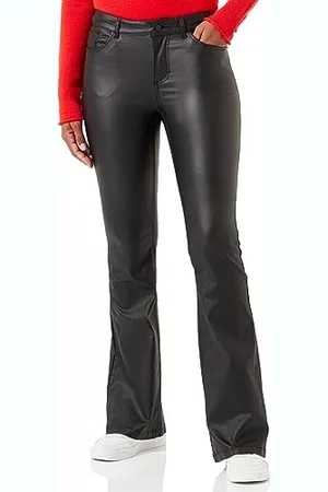VERO MODA VMSCARLET MR SK Flared Coated Pants NOOS