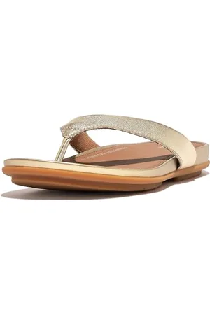 FitFlop Damen Gracie Leather FLIP-Flops Flipflop, , 36 EU