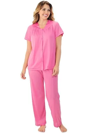 Exquisite Form Damen Coloratura 90107 Pyjama-Set, kurzärmelig Pyjamaset, , 38