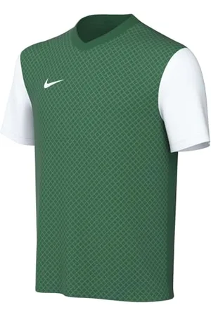 Nike Unisex Y NK DF Tiempo PREM II JSY SS T-Shirt, Pine Green/White/White, 12-13 Jahre