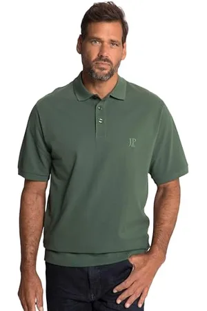 JP 1880 Herren große Größen Übergrößen Menswear L-8XL Poloshirt, Basic, Bauchfit, Piqué, XXL bis 10XL 6XL, 712617