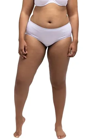 Ulla Popken Damen Panty, Rundstrick Slips, , 50-52
