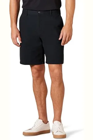 Amazon Herren 23 cm Lange Chinohose aus Komfort-Stretch mit klassischer Passform, , 38W