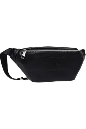 Replay Herren Bauchtasche aus Kunstleder, (Black 0098), Onesize