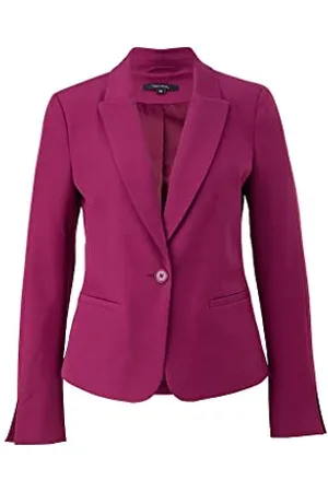 Comma, Damen 60.2.61.15.152.2132205 Blazer, 4641 pink, 34