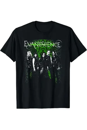 Evanescence – Band Photo Green T-Shirt