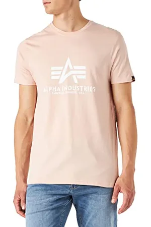 Alpha Industries Herren Basic T-Shirt, Blickdicht, , S