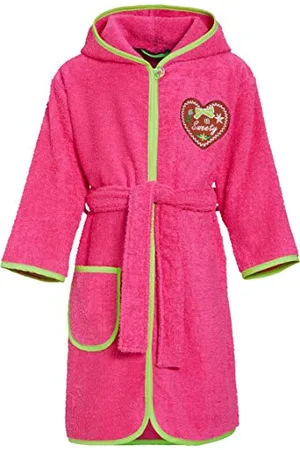 Playshoes Mädchen Frottee Sweety Bademantel, , 86