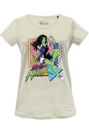 Marvel Damen Woshehuts006 T-Shirt, , XX-Large