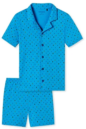 Schiesser Jungen Pyjama Kurz Pyjamaset, , 140