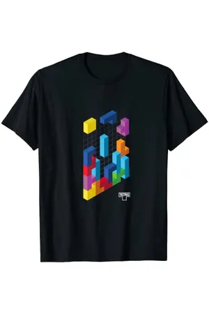 Tetris 3D-Spielkunst T-Shirt