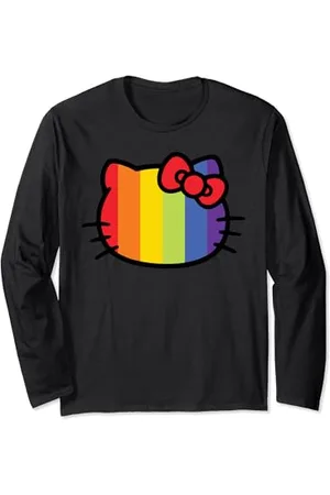Hello Kitty Gay Pride Rainbow Langarmshirt