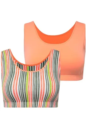 Ulla Popken Damen 2pcs, Bustier, Striped Symphony 829427 BH, , 20-22
