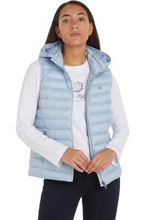 Tommy Hilfiger Damen Weste Padded Global Stripe Steppweste, , XXS
