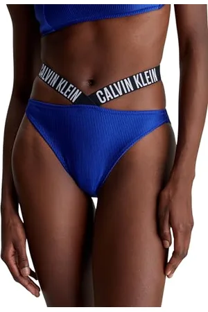 Calvin Klein Calvin Klein Damen Bikinihose High Leg Gerippt, , XL