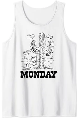 Peanuts Erdnüsse - Spike Cactus Montag Tank Top