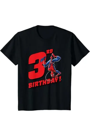 Marvel Kinder Spider-Man 3rd Birthday T-Shirt