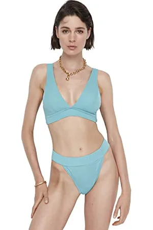 Trendyol Damen Women Normal Waist High Leg Bikini Bottom Baby Badebekleidung, , 46