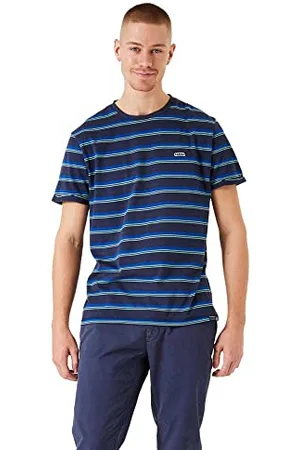 Garcia Herren Short Sleeve T-Shirt, Marine, M