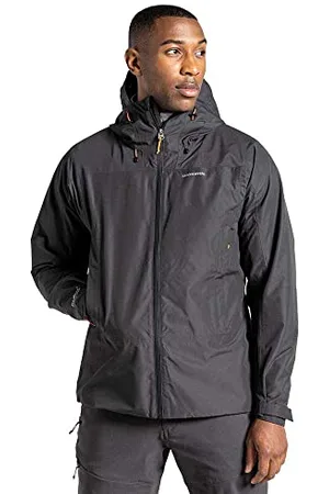 Craghoppers Herren Creevey Jacke, Schwarz-Black Pepper, XL