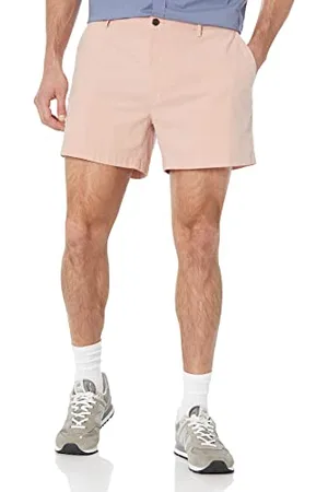 Amazon Herren Oxford-Shorts aus leichtem bequemem Stretchmaterial 13 cm schmale Passform (zuvor Goodthreads), , 30W