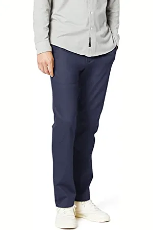 Dockers Herren Signature Khaki Slim Fit Pants Refined Chinos, , 28W / 32L