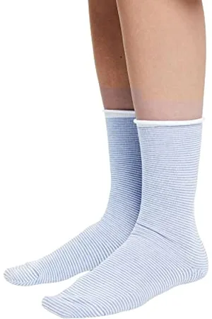 ESPRIT Damen Socken Allover Stripe Multipack W So Baumwolle gemustert 2 Paar, , 35-38