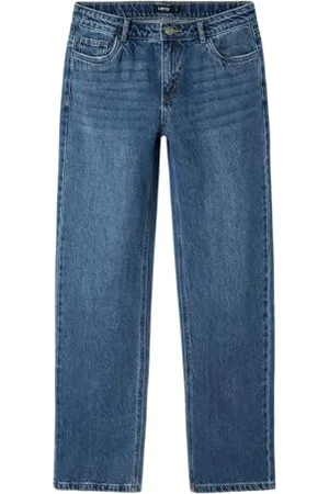 NAME IT Mädchen Nlfkim DNM Lw Straight Pant Noos Jeans, , 176 EU