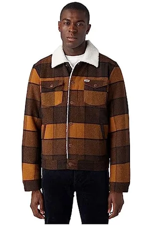 Wrangler Herren Wool Trucker Jacket, , XL EU