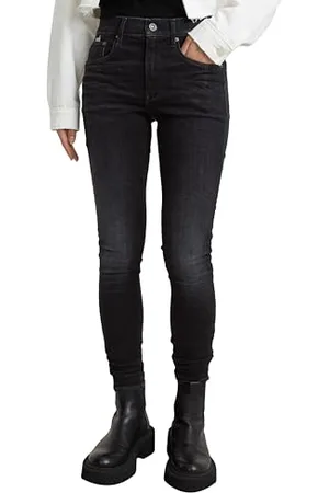 G-Star Damen 3301 Skinny Jeans, (worn in coal D05175-A634-B179), 27W / 28L