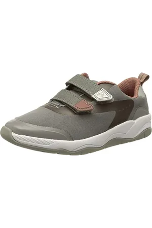 Clarks ClowderRace K. Sneaker, Grey, 28 EU