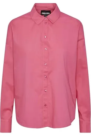 Pieces® Damen Pctanne Ls Loose Shirt Noos Bc, , S
