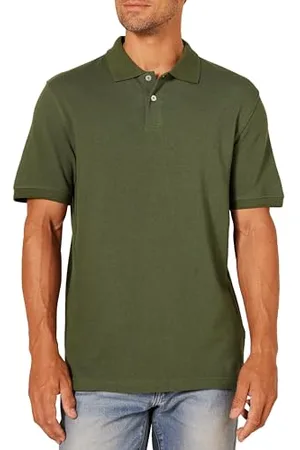 Amazon Herren Piqué-Poloshirt aus Baumwolle, Schmale Passform, , M