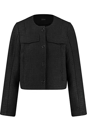 Taifun Jacke Jeans + Gewebe
