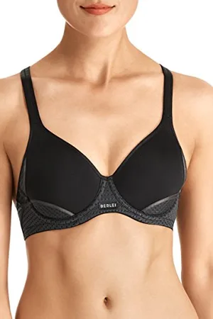 Berlei Damen Bügel Sport-BH, Electrify Mesh Padded Underwired Bra. , Gr. 80C (Herstellergröße: 36C)