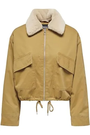 ONLY Damen ONLVICS Canvas Parka Jacket OTW Jacke, , M