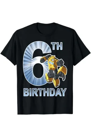 TRANSFORMERS Bumblebee 6th Birthday Vintage T-Shirt