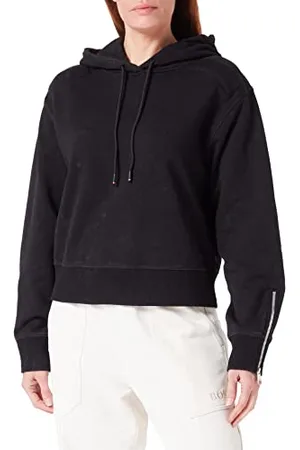 HUGO BOSS Damen Sweatshirt, Schwarz, XS EU