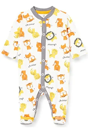 chicco Unisex Baby Tutina in Cotone Con apertura frontale Kleinkind-Schlafanzüge, , 50