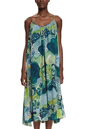 ESPRIT Collection Damen Kleid 072eo1e307, Pastel Green, XS