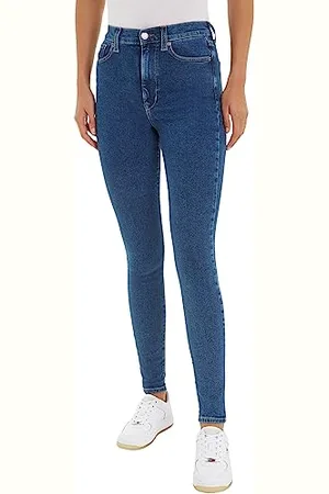 Tommy Hilfiger Damen Sylvia HR SSKN CG4252 DW0DW16010 Jeanshosen, , 33W / 28L