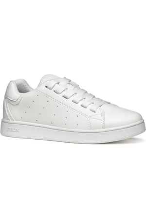 Geox J ECLYPER Boy B Sneaker, White, 40 EU