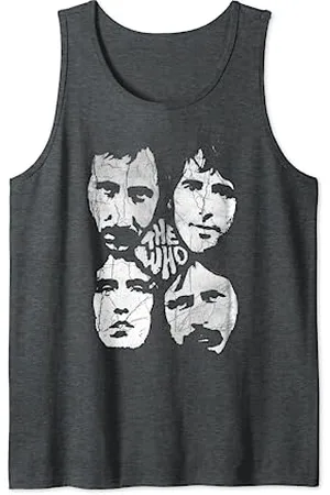 The Who Offizielle Distressed Four Heads Band Tank Top