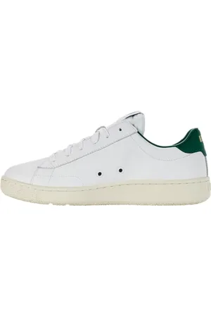 K-Swiss Herren Slammklub CC Sneaker, WHT/Aventurine/VINTG, 47 EU
