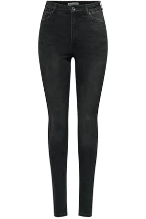 ONLY Female Skinny Jeans Skinny Fit Hohe Taille Jeans