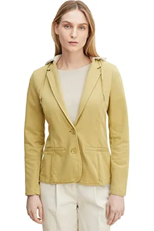 TOM TAILOR Damen Blazer mit Kapuze 1030633, , L