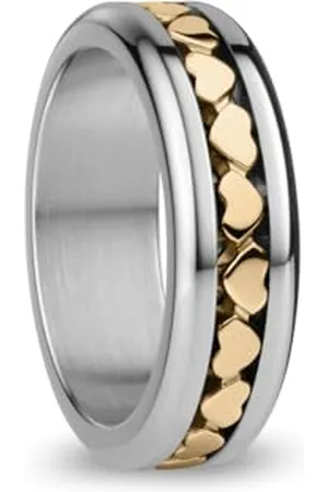 Bering Damen Ring in Silber glänzend - Arctic Symphony Collection mit Edelstahl - Verdon 6