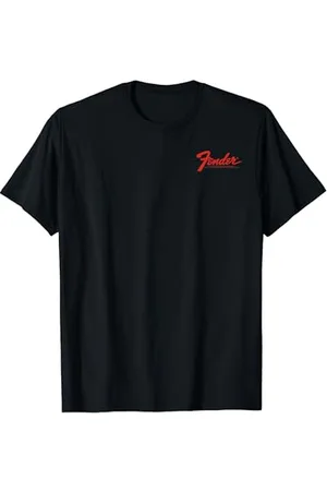 Fender Vintage Guitar Pocket Logo Design T-Shirt