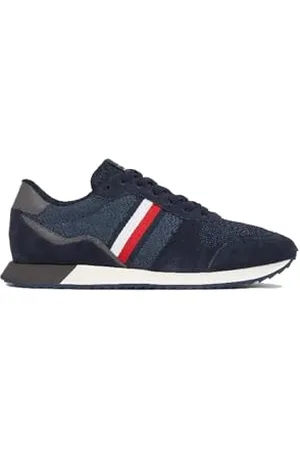 Tommy Hilfiger RUNNER EVO MIX BLOCK ( Niedriger Schnitt (Schuhe) Herren, Blau (Desert Sky), 40 EU